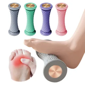 Foot Massager Massage Roller Yoga Massage Ball Plantar Fascia Roller Muscle Relaxation Care Plastic Manual Foot Massager